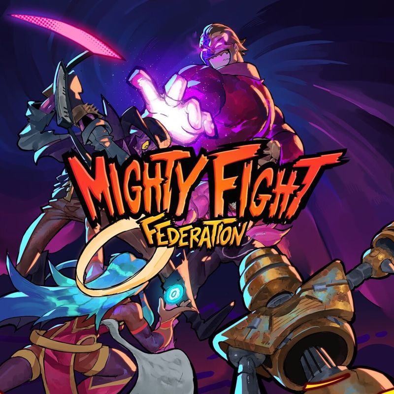 Mighty Fight Federation 3 box art for Playstation 4